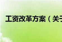 工資改革方案（關于工資改革方案的介紹）