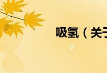 吸氫（關于吸氫的介紹）
