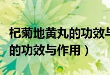 杞菊地黃丸的功效與作用說明書（杞菊地黃丸的功效與作用）