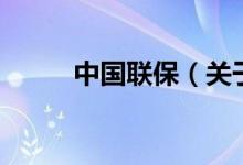 中國(guó)聯(lián)保（關(guān)于中國(guó)聯(lián)保的介紹）