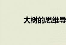 大樹的思維導圖（大樹的特點）