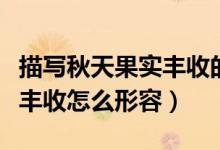 描寫秋天果實(shí)豐收的成語(yǔ)有哪些（秋天的果實(shí)豐收怎么形容）