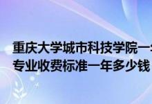 重慶大學城市科技學院一年費用（重慶大學城市科技學院各專業(yè)收費標準一年多少錢）