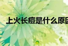 上火長(zhǎng)痘是什么原因（上火長(zhǎng)痘怎么回事）