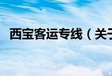 西寶客運(yùn)專線（關(guān)于西寶客運(yùn)專線的介紹）