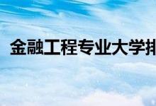 金融工程專(zhuān)業(yè)大學(xué)排名（2022最新排行榜）