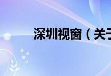深圳視窗(關(guān)于深圳視窗的介紹)