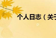 個人日志（關于個人日志的介紹）