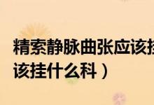 精索靜脈曲張應(yīng)該掛哪一科（精索靜脈曲張應(yīng)該掛什么科）