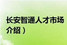 長安智通人才市場（關于長安智通人才市場的介紹）