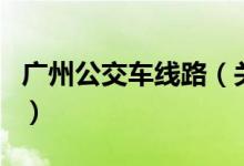 廣州公交車線路（關于廣州公交車線路的介紹）