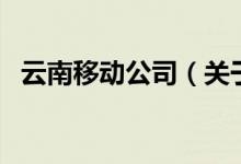 云南移動(dòng)公司（關(guān)于云南移動(dòng)公司的介紹）