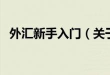 外匯新手入門（關于外匯新手入門的介紹）