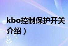 kbo控制保護(hù)開關(guān)（關(guān)于kbo控制保護(hù)開關(guān)的介紹）
