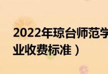 2022年瓊臺師范學(xué)院學(xué)費多少錢（一年各專業(yè)收費標(biāo)準(zhǔn)）