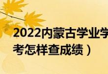 2022內(nèi)蒙古學(xué)業(yè)學(xué)平考試成績查詢時(shí)間（學(xué)考怎樣查成績）