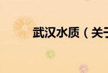 武漢水質(zhì)（關(guān)于武漢水質(zhì)的介紹）