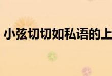 小弦切切如私語的上一句（小弦切切如私語）
