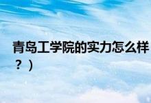 青島工學(xué)院的實(shí)力怎么樣（青島工學(xué)院怎么樣？評價高不高？）