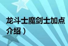 龍斗士魔劍士加點(diǎn)（關(guān)于龍斗士魔劍士加點(diǎn)的介紹）
