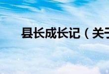 縣長成長記（關(guān)于縣長成長記的介紹）