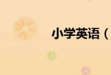 小學英語(小學英語小報)