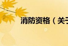消防資格（關(guān)于消防資格的介紹）