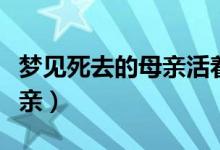 夢(mèng)見死去的母親活著和我說話（夢(mèng)見死去的母親）