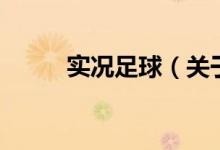 實(shí)況足球（關(guān)于實(shí)況足球的介紹）