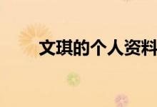 文琪的個(gè)人資料（文琪的個(gè)人資料）