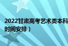 2022甘肅高考藝術(shù)類本科二批錄取時間從哪天到哪天（錄取時間安排）