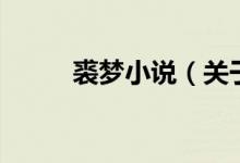 裘夢(mèng)小說（關(guān)于裘夢(mèng)小說的介紹）