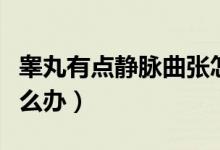 睪丸有點靜脈曲張怎么辦（睪丸的靜脈曲張怎么辦）