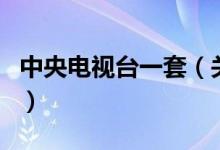 中央電視臺(tái)一套（關(guān)于中央電視臺(tái)一套的介紹）