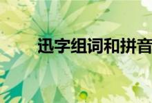 迅字組詞和拼音怎么寫（迅字組詞）