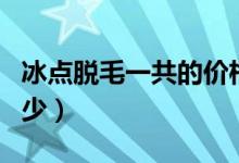 冰點(diǎn)脫毛一共的價格多少（冰點(diǎn)脫毛價位是多少）