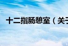 十二指腸憩室（關于十二指腸憩室的介紹）