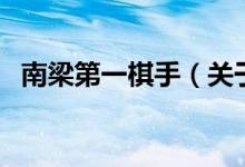 南梁第一棋手（關于南梁第一棋手的介紹）