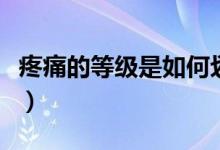 疼痛的等級(jí)是如何劃分的（疼痛等級(jí)如何劃分）