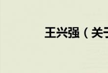 王興強（關(guān)于王興強的介紹）