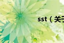 sst（關于sst的介紹）