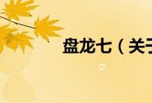 盤龍七(關(guān)于盤龍七的介紹)