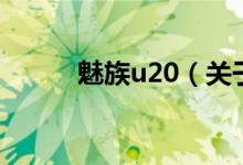 魅族u20（關(guān)于魅族u20的介紹）