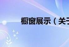 櫥窗展示（關(guān)于櫥窗展示的介紹）