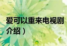 愛可以重來電視劇（關(guān)于愛可以重來電視劇的介紹）