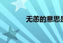 無(wú)恙的意思是（無(wú)恙的意思）