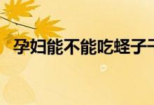 孕婦能不能吃蟶子干(孕婦能不能吃蟶子)