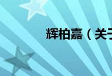 輝柏嘉（關于輝柏嘉的介紹）