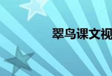 翠鳥(niǎo)課文視頻（翠鳥(niǎo)課文）