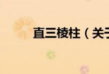 直三棱柱（關于直三棱柱的介紹）